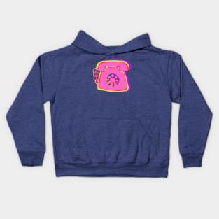 Product of the 60S  DESK TELEPHONE Kids Hoodie